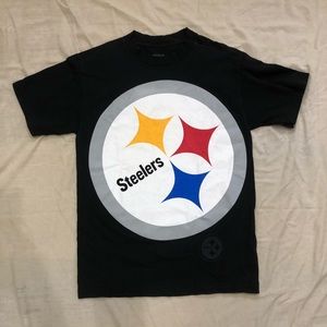 Steelers Reebok Cotton T Shirt Small